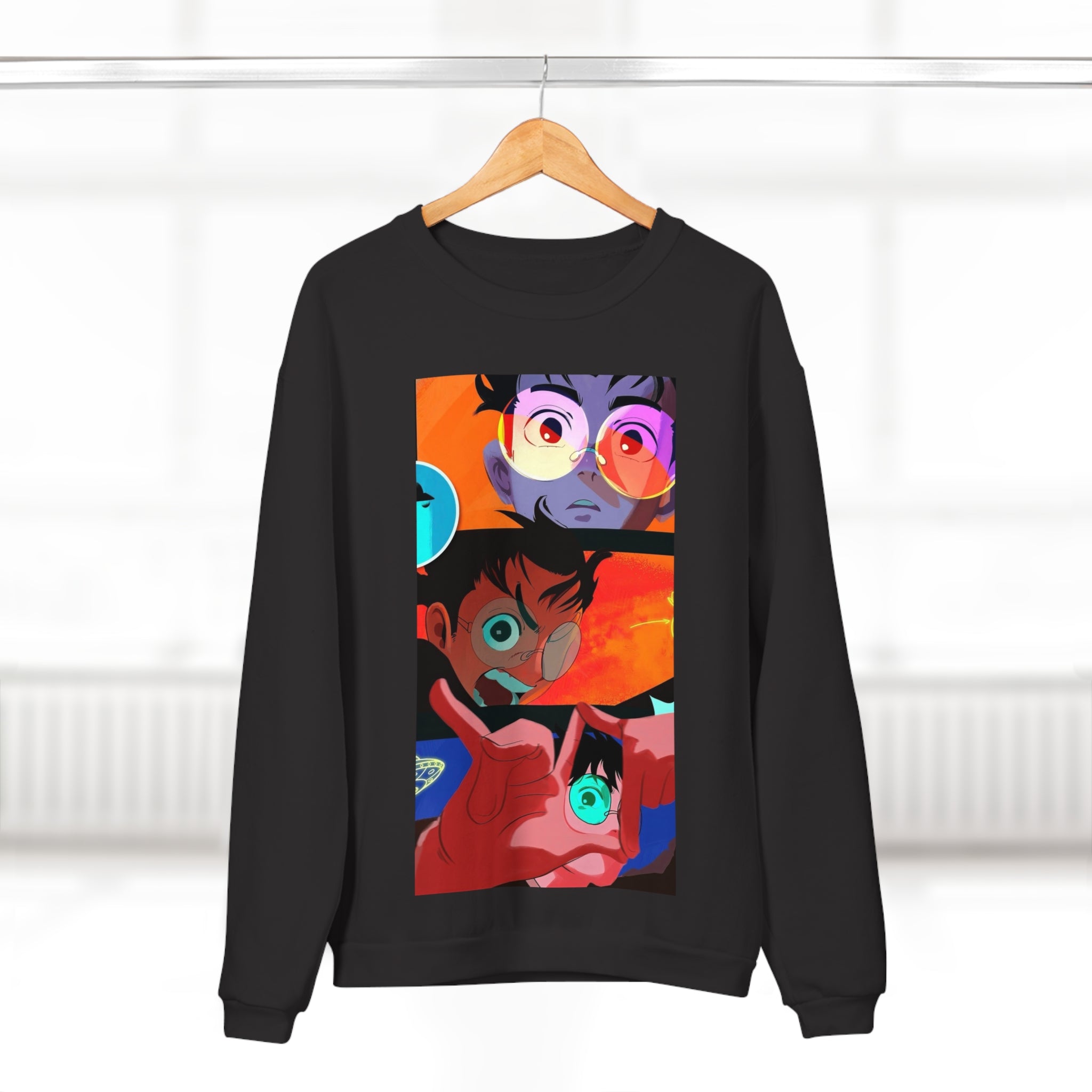 Dandadan Manga Sweatshirt - Unisex Crew Neck