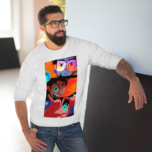 Dandadan Manga Sweatshirt - Unisex Crew Neck