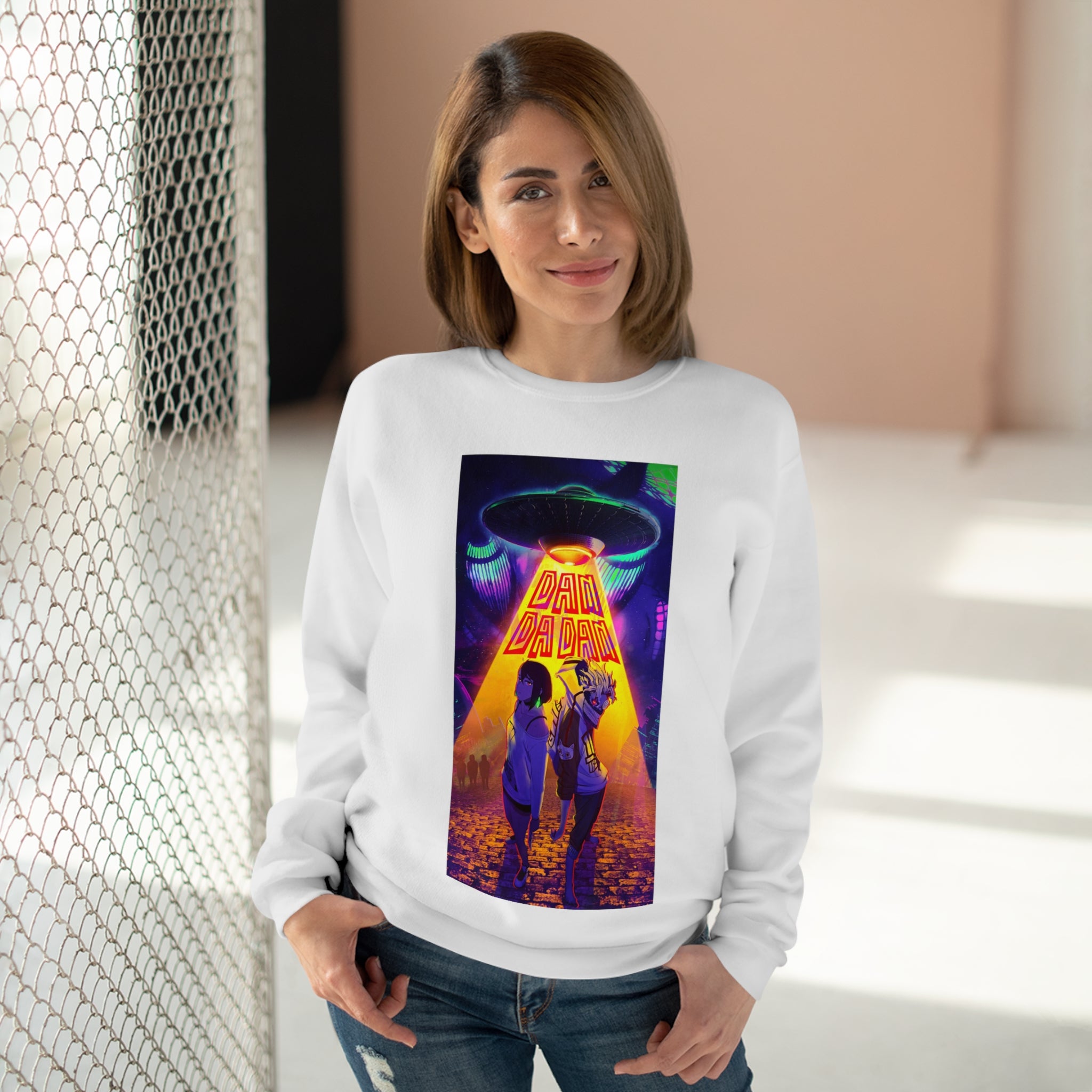 Dandadan Manga Sweatshirt - Unisex Crew Neck