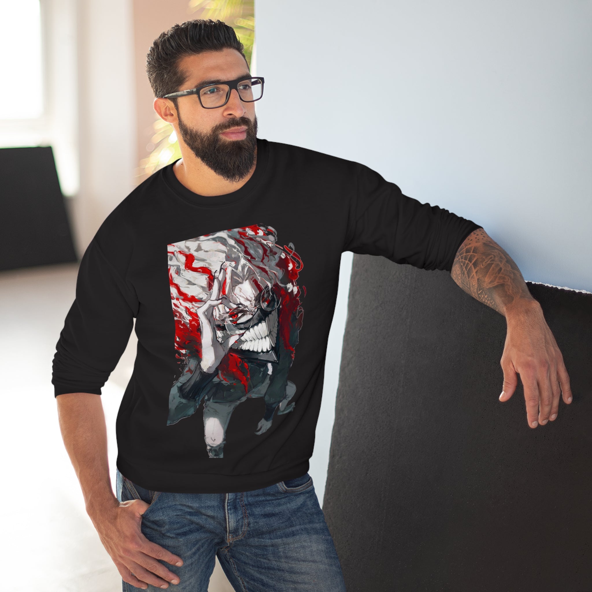 Dandadan Manga Sweatshirt - Unisex Crew Neck