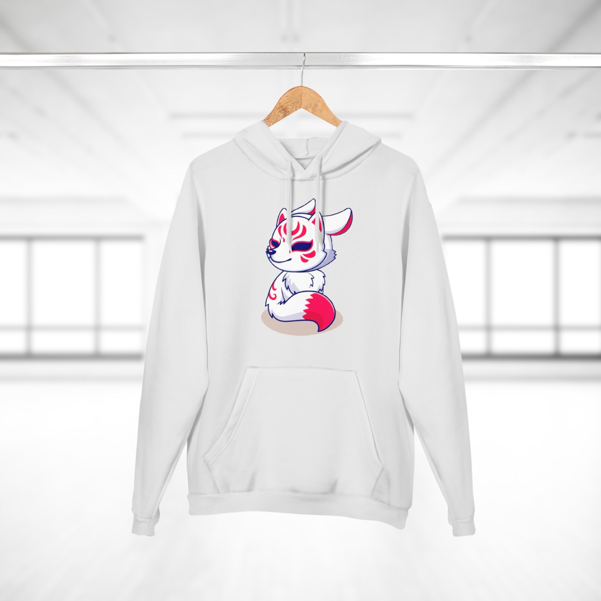 KITSUNE Unisex Hoodie Sweatshirt