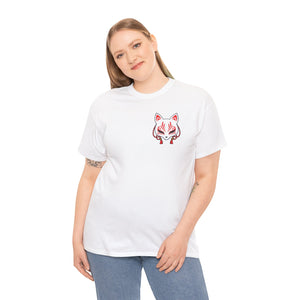 Kitsune Tee Shirt - Unisex Heavy Cotton