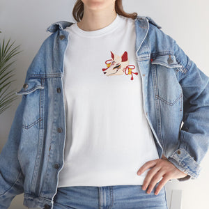 Kitsune Tee Shirt - Unisex Heavy Cotton