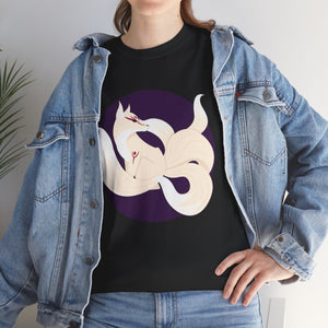 Kitsune Tee Shirt - Unisex Heavy Cotton