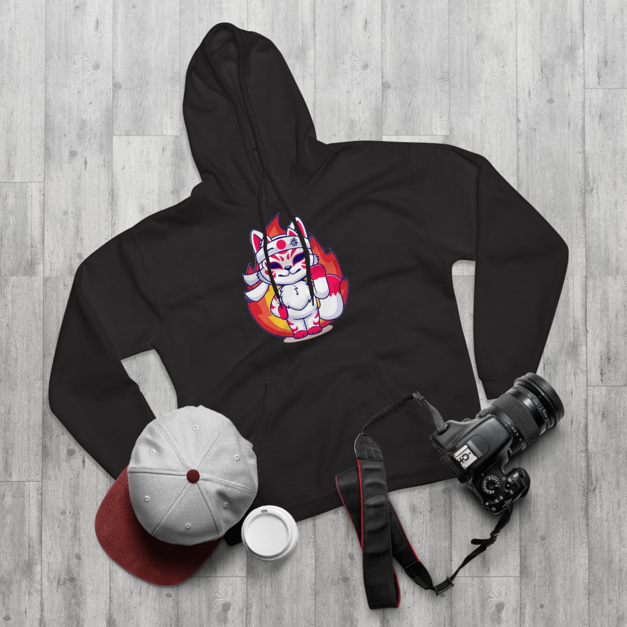 KITSUNE Unisex Hoodie Sweatshirt