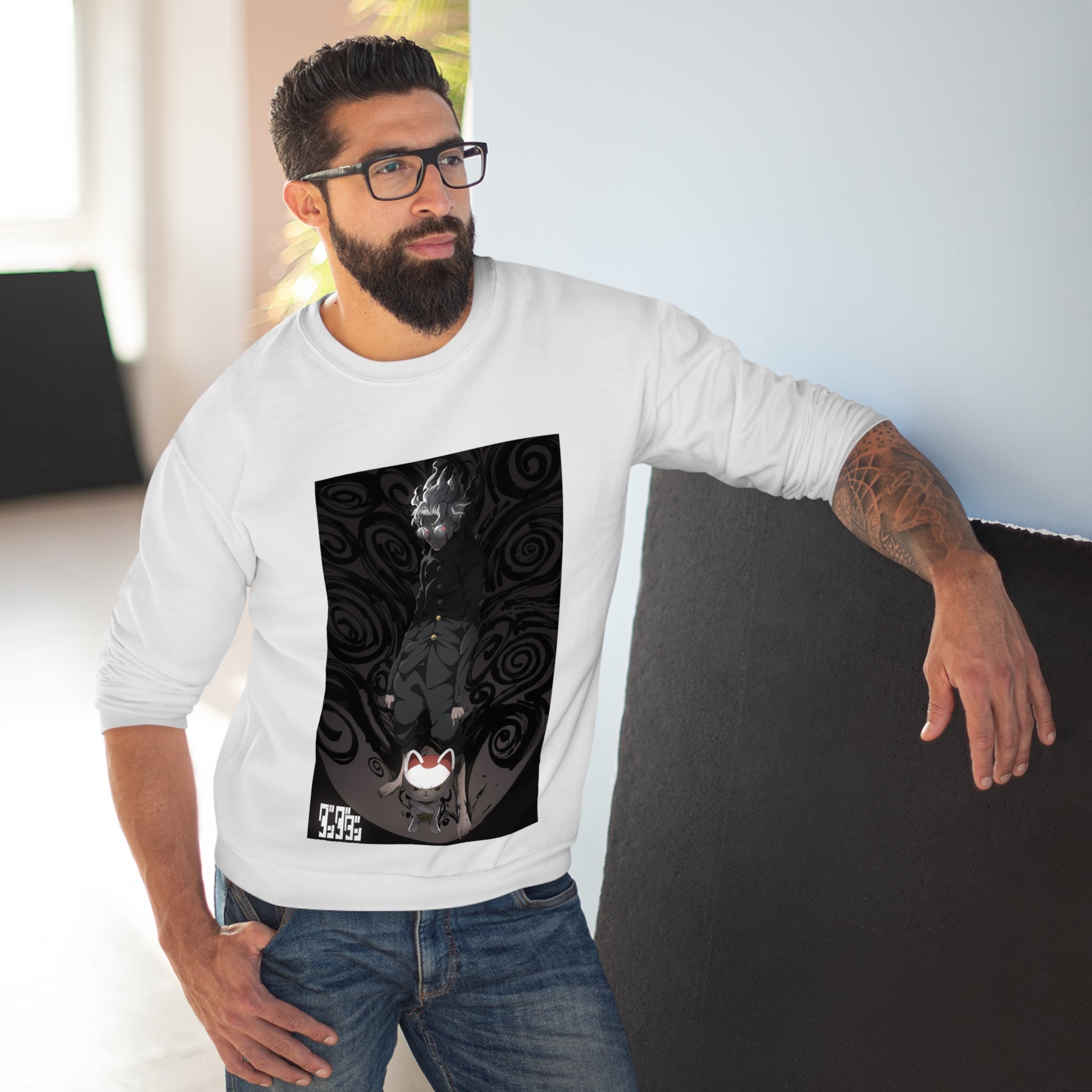 Dandadan Manga Sweatshirt - Unisex Crew Neck