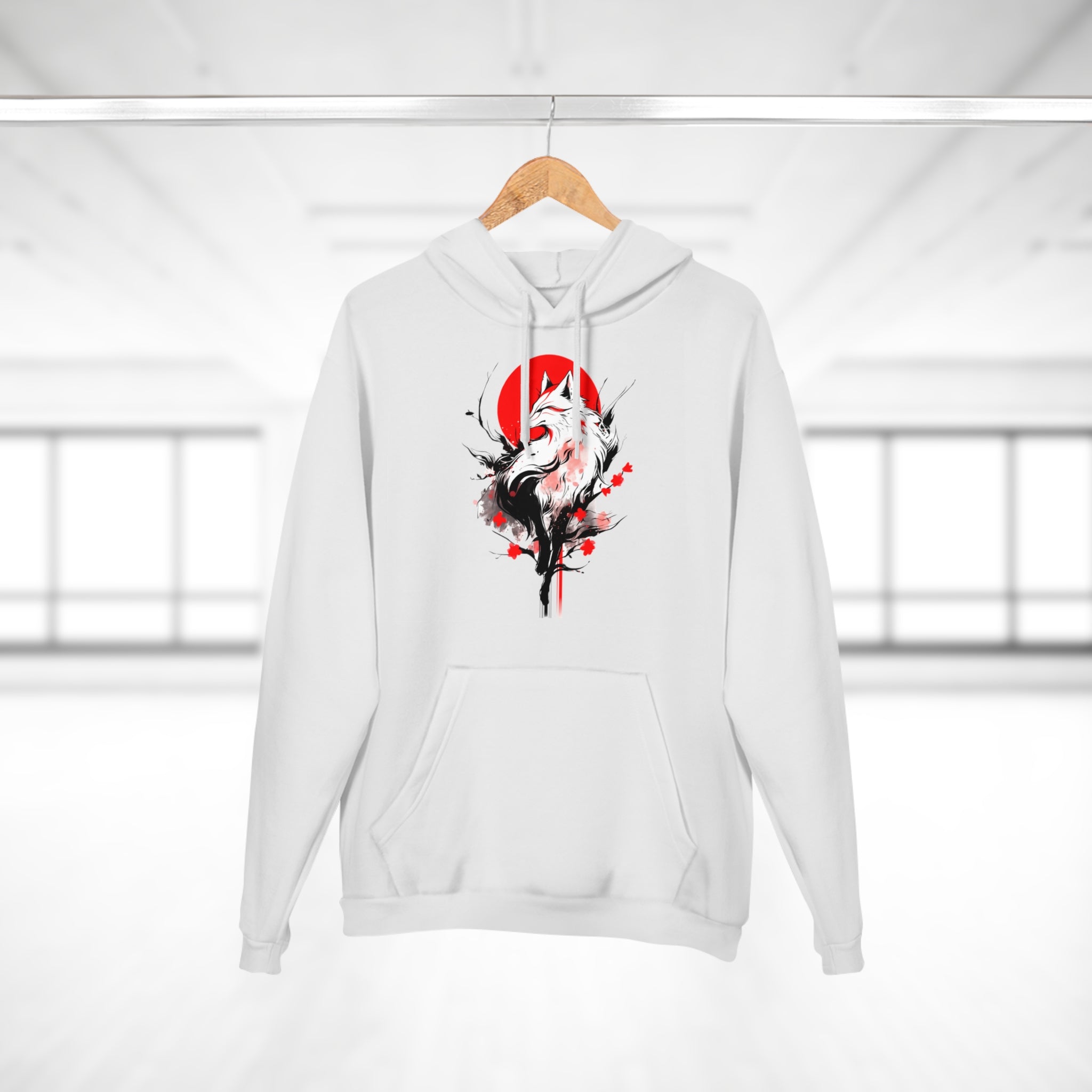 KITSUNE Unisex Hoodie Sweatshirt