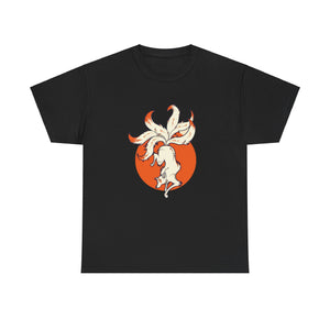 Kitsune Tee Shirt - Unisex Heavy Cotton