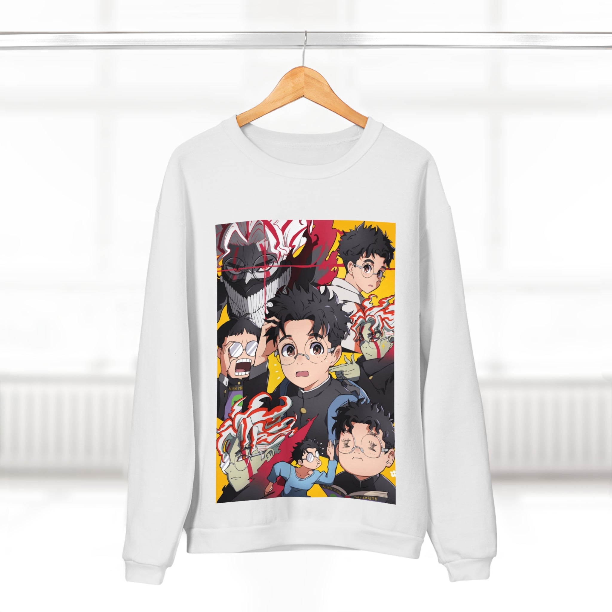 Dandadan Manga Sweatshirt - Unisex Crew Neck