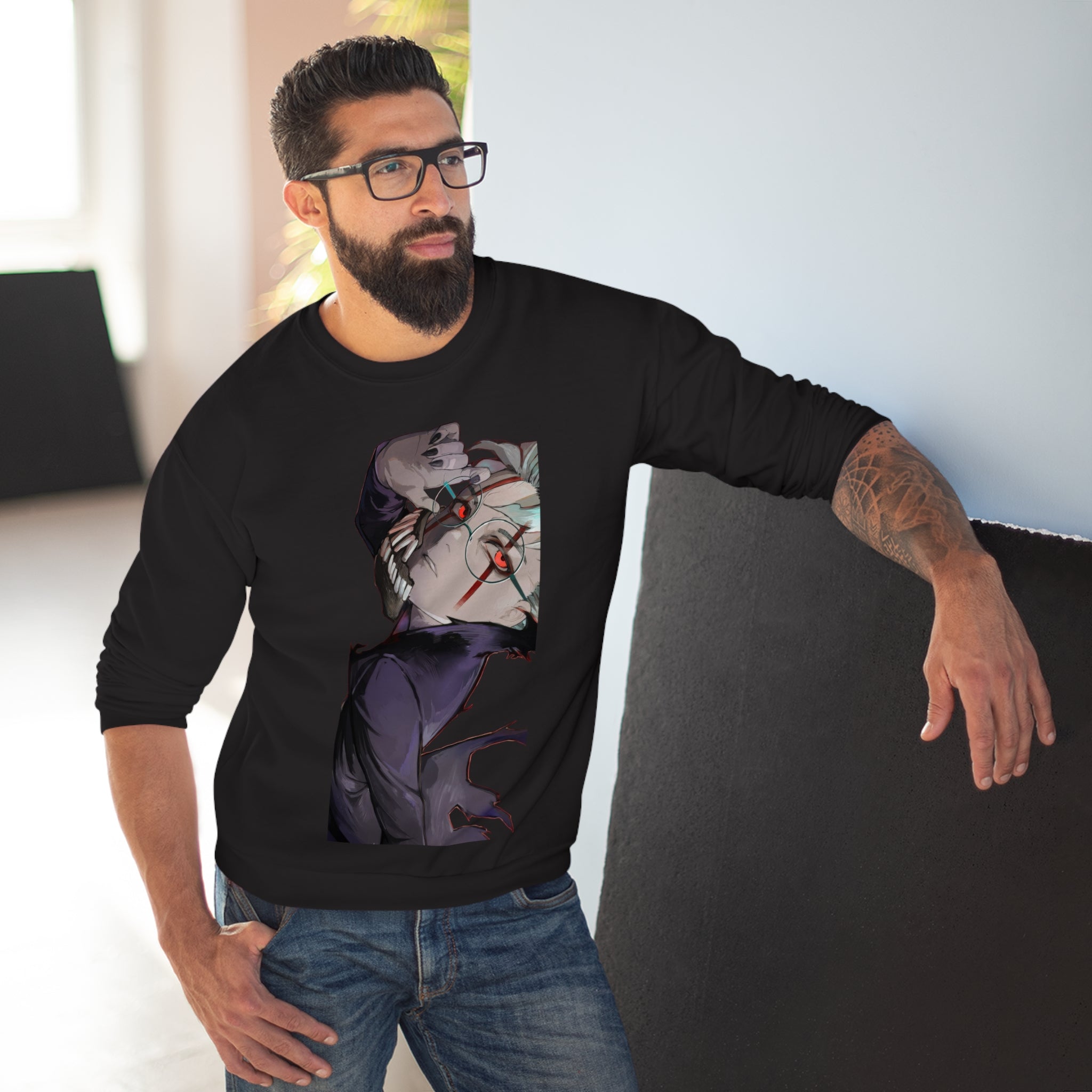 Dandadan Manga Sweatshirt - Unisex Crew Neck