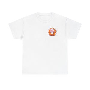 Kitsune Tee Shirt - Unisex Heavy Cotton