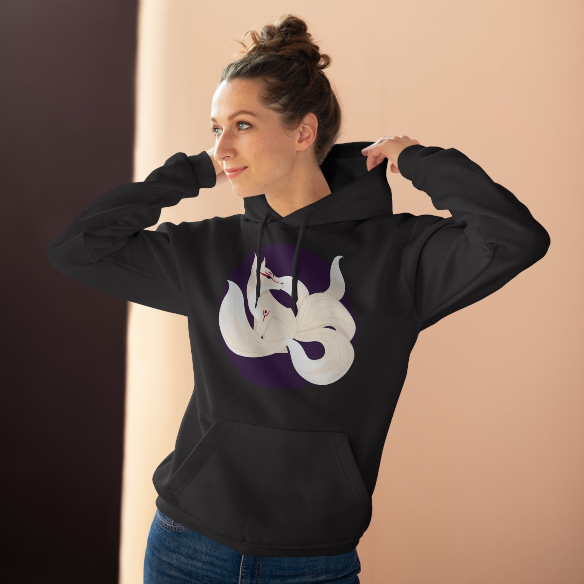 KITSUNE Unisex Hoodie Sweatshirt