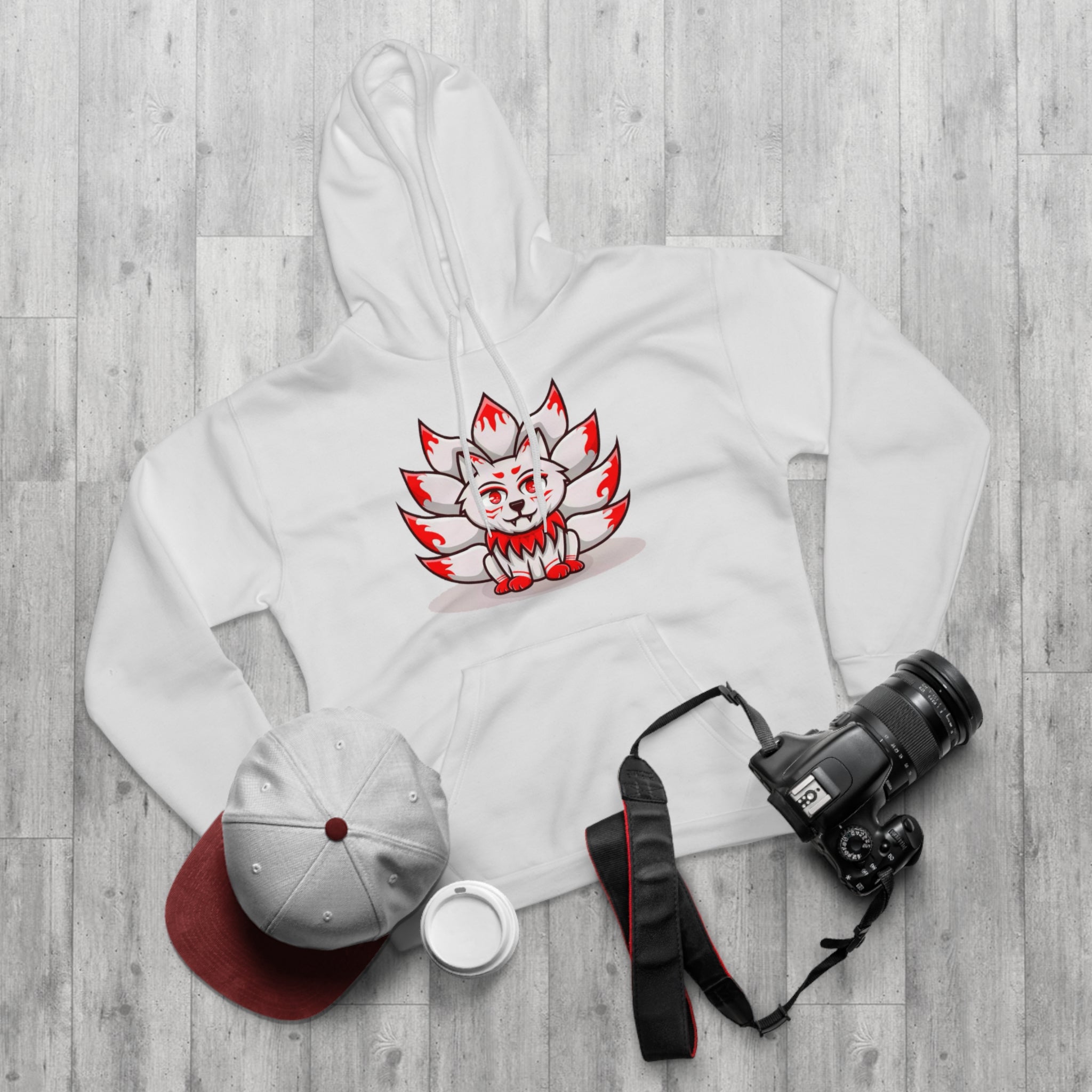 KITSUNE Unisex Hoodie Sweatshirt