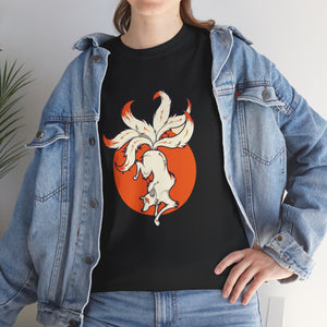 Kitsune Tee Shirt - Unisex Heavy Cotton