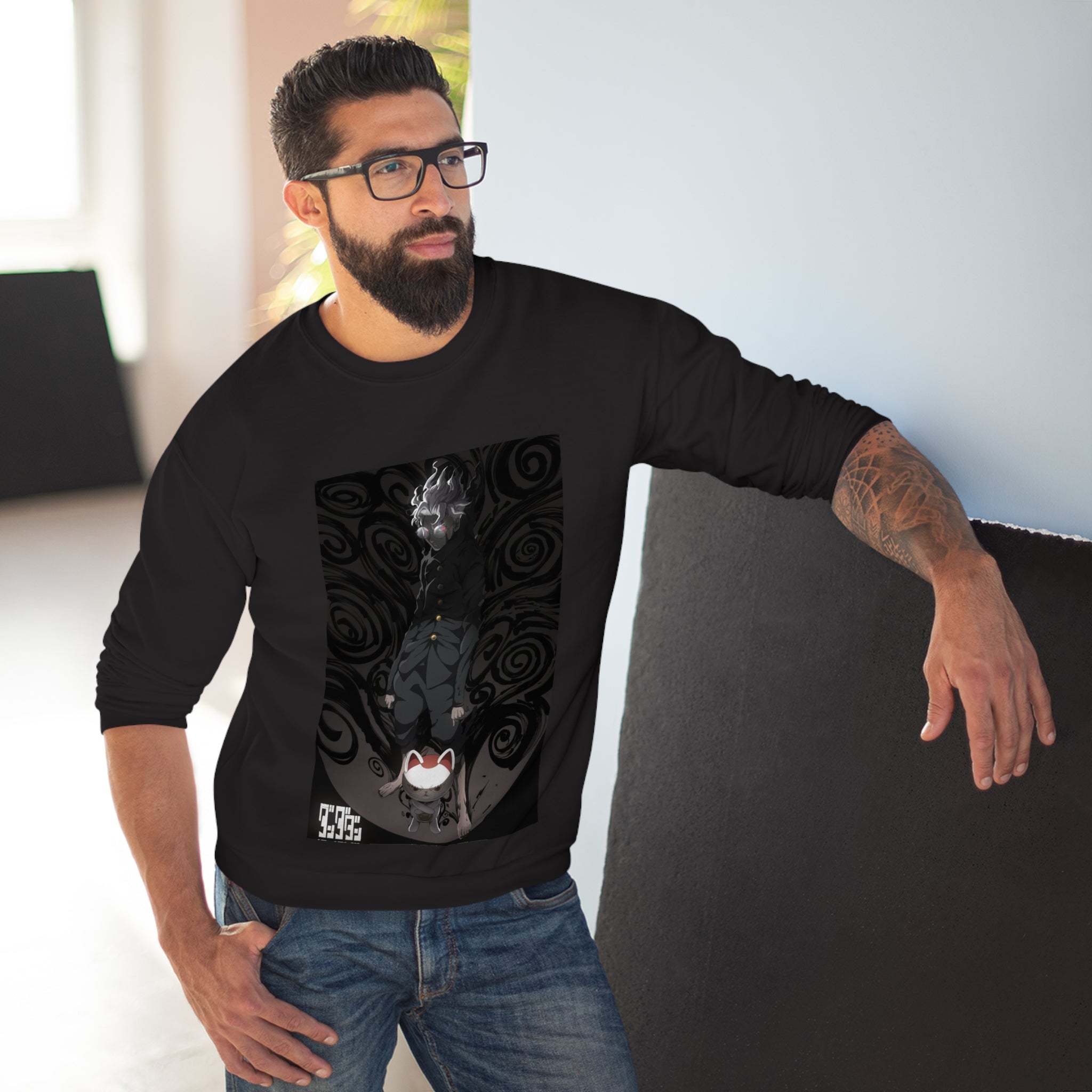 Dandadan Manga Sweatshirt - Unisex Crew Neck