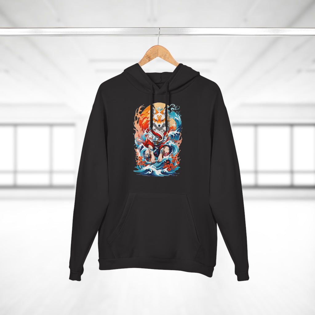 KITSUNE Unisex Hoodie Sweatshirt