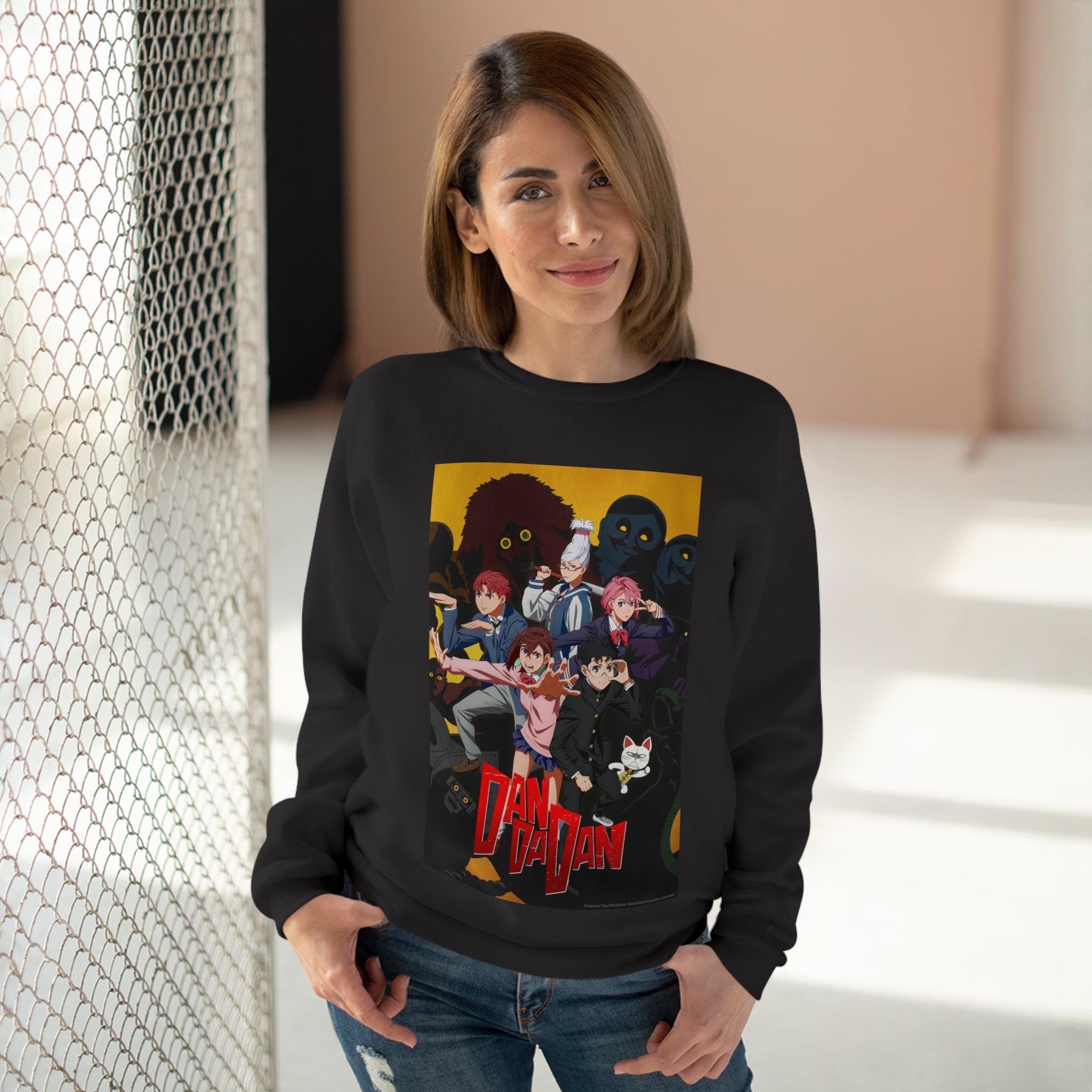 Dandadan Manga Sweatshirt - Unisex Crew Neck