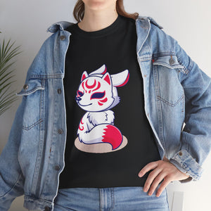 Kitsune Tee Shirt - Unisex Heavy Cotton