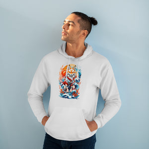 KITSUNE Unisex Hoodie Sweatshirt