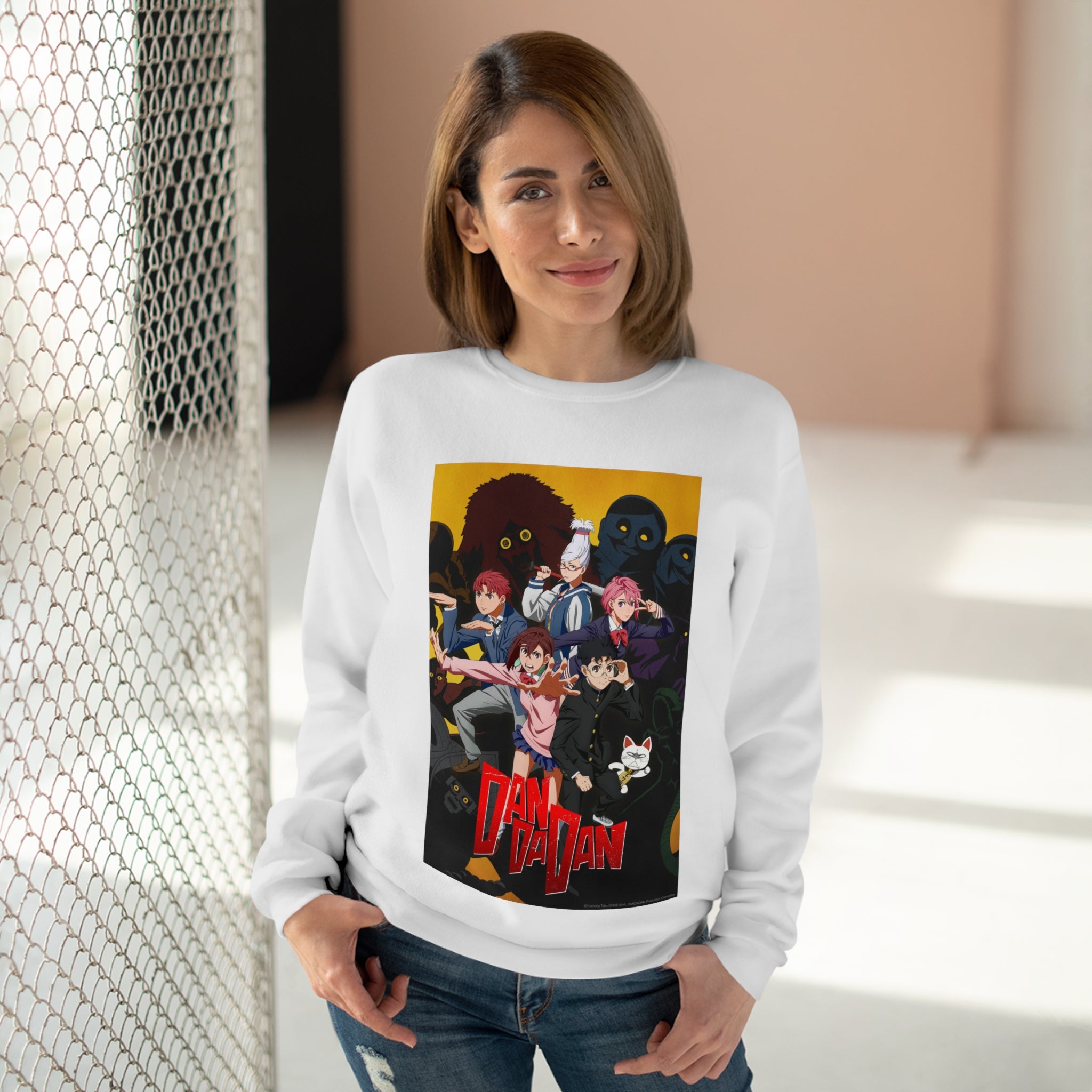 Dandadan Manga Sweatshirt - Unisex Crew Neck