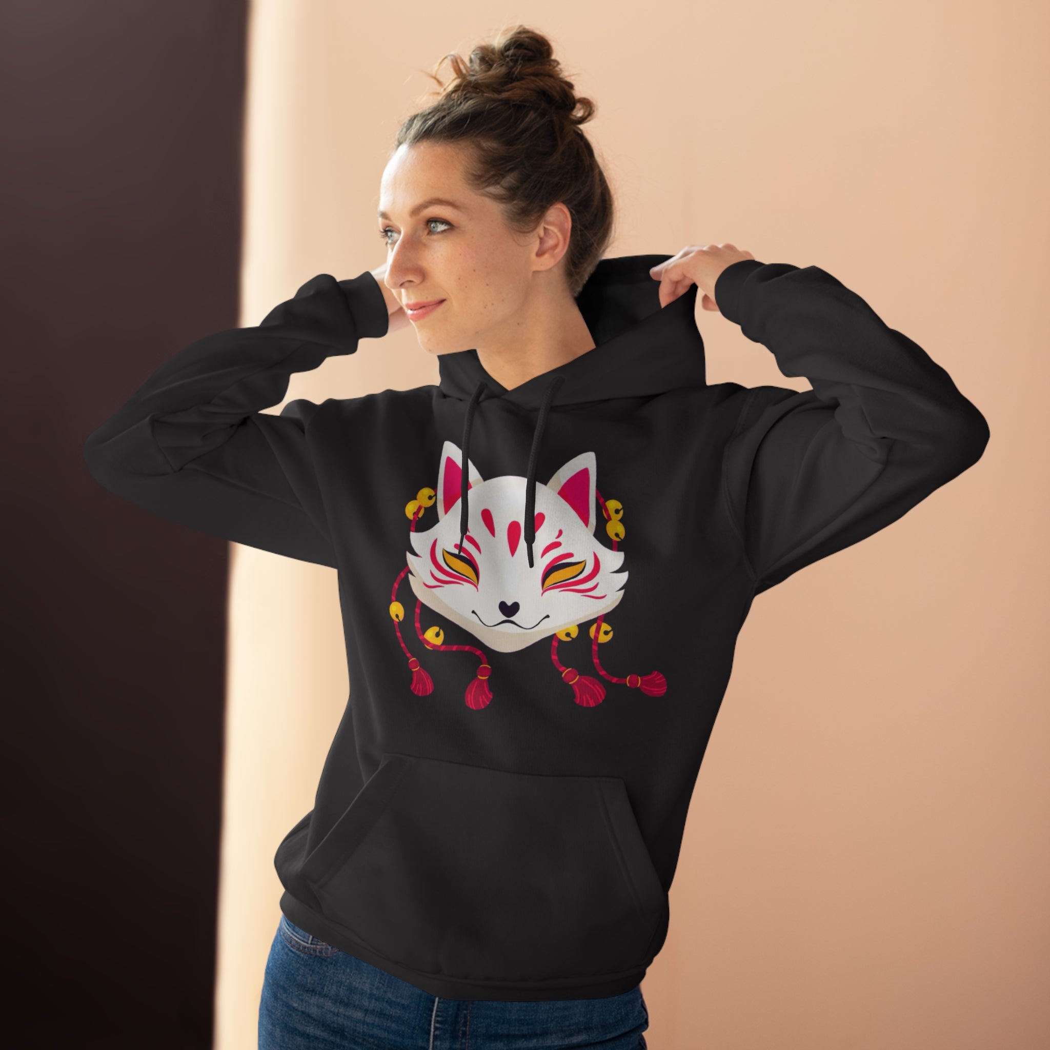 KITSUNE Unisex Hoodie Sweatshirt