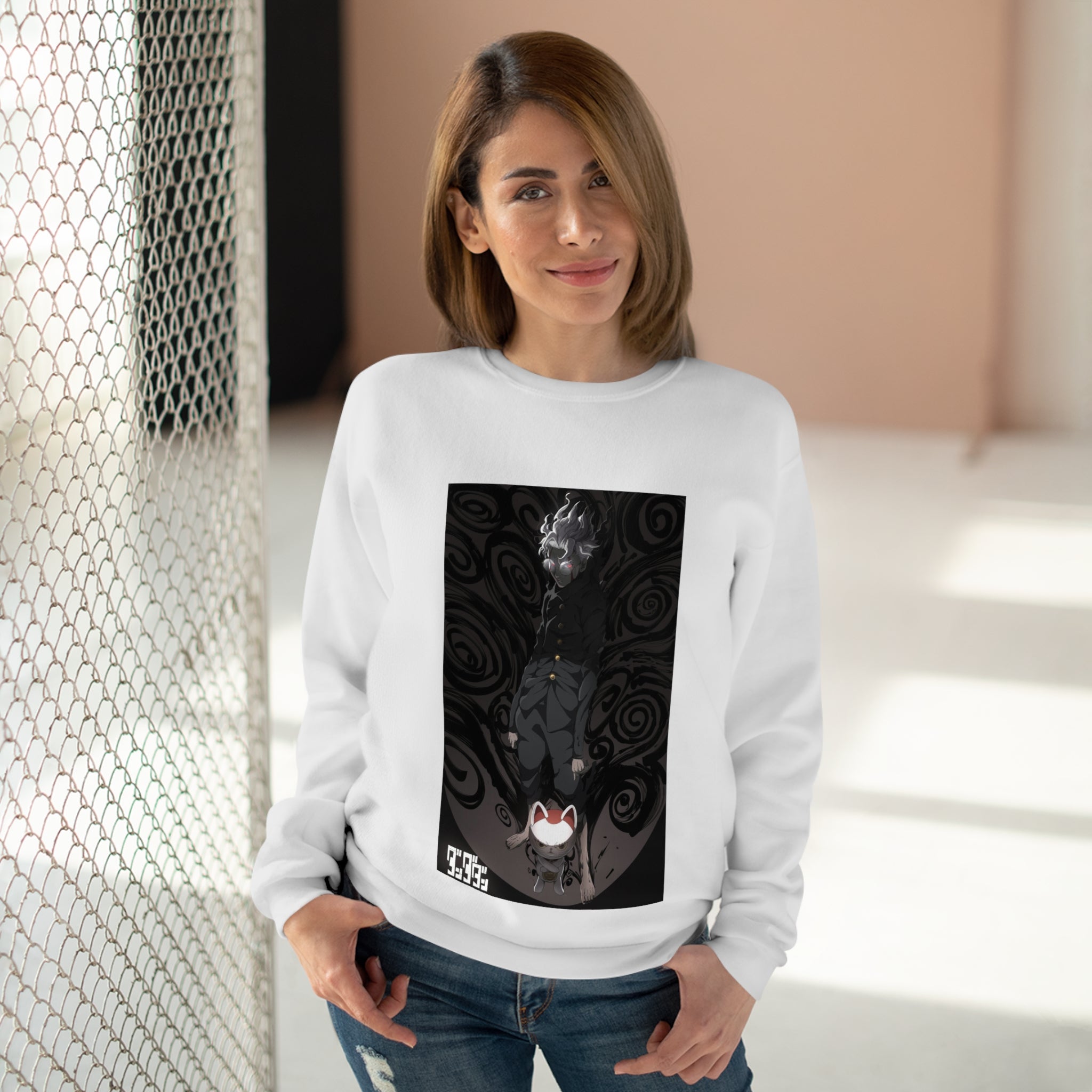 Dandadan Manga Sweatshirt - Unisex Crew Neck