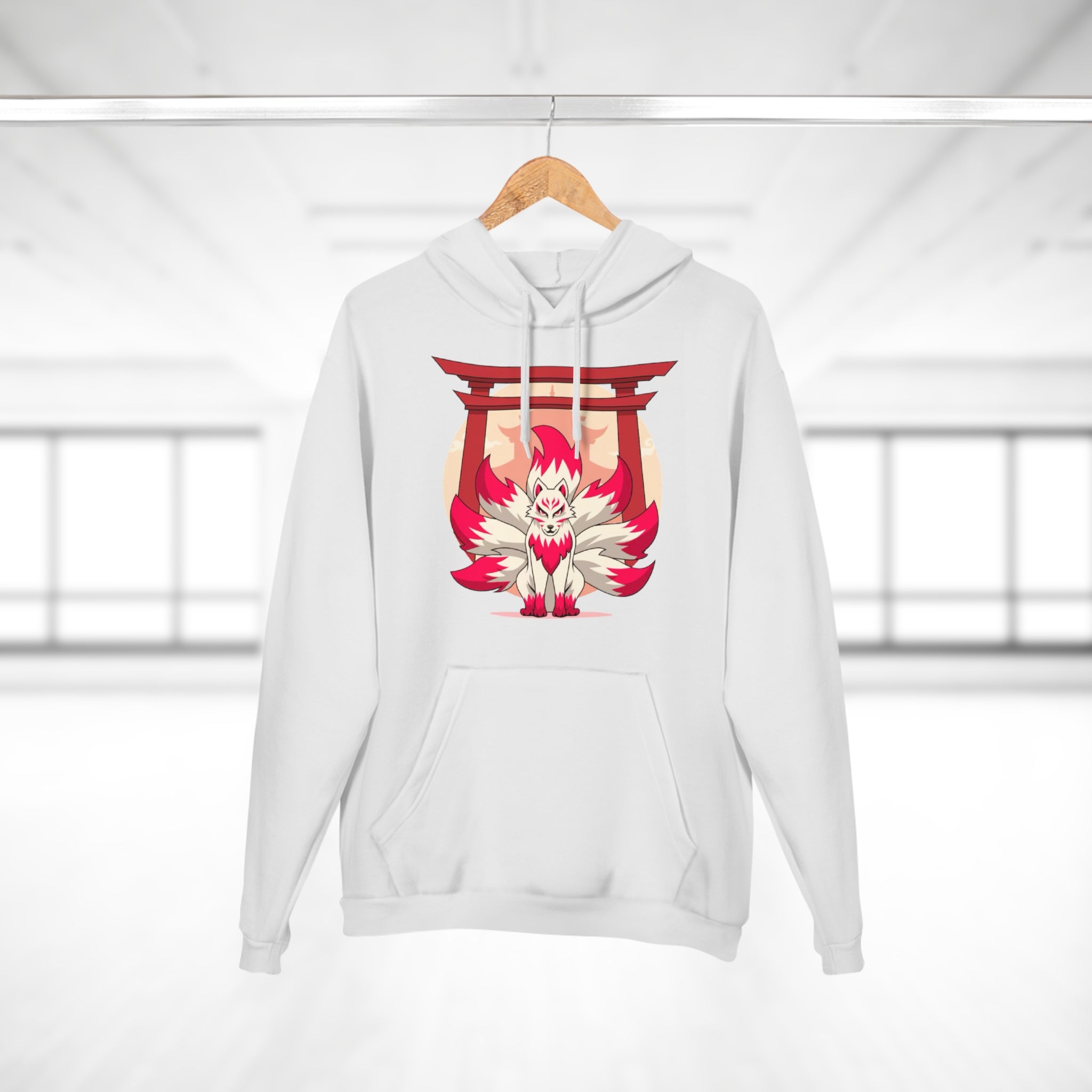 KITSUNE Unisex Hoodie Sweatshirt