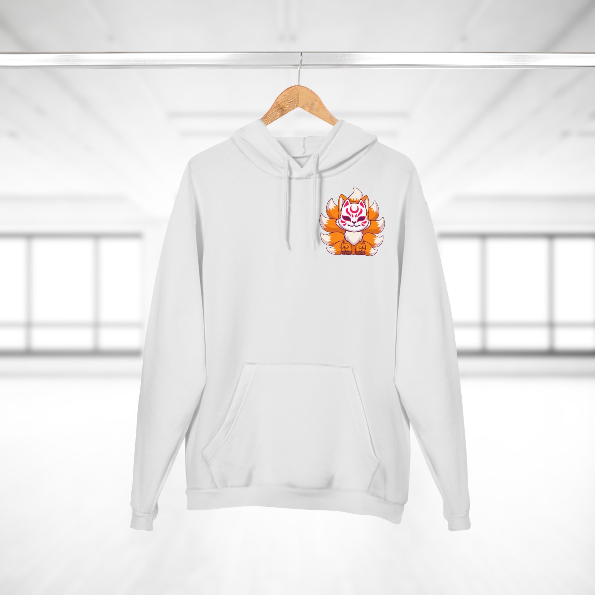 KITSUNE Unisex Hoodie Sweatshirt