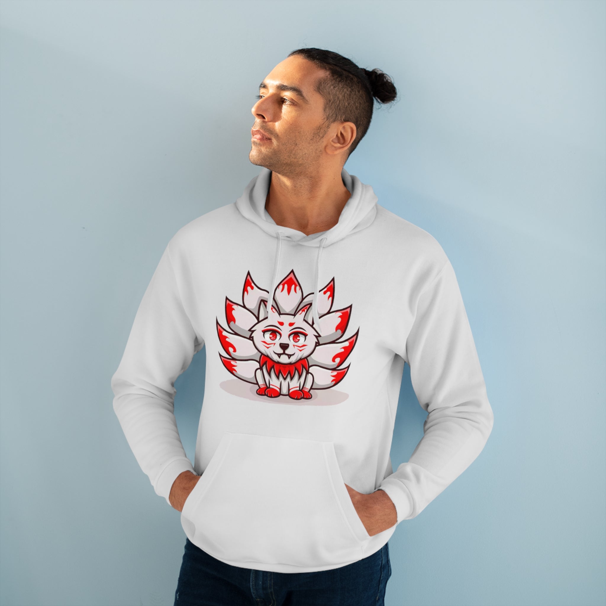 KITSUNE Unisex Hoodie Sweatshirt