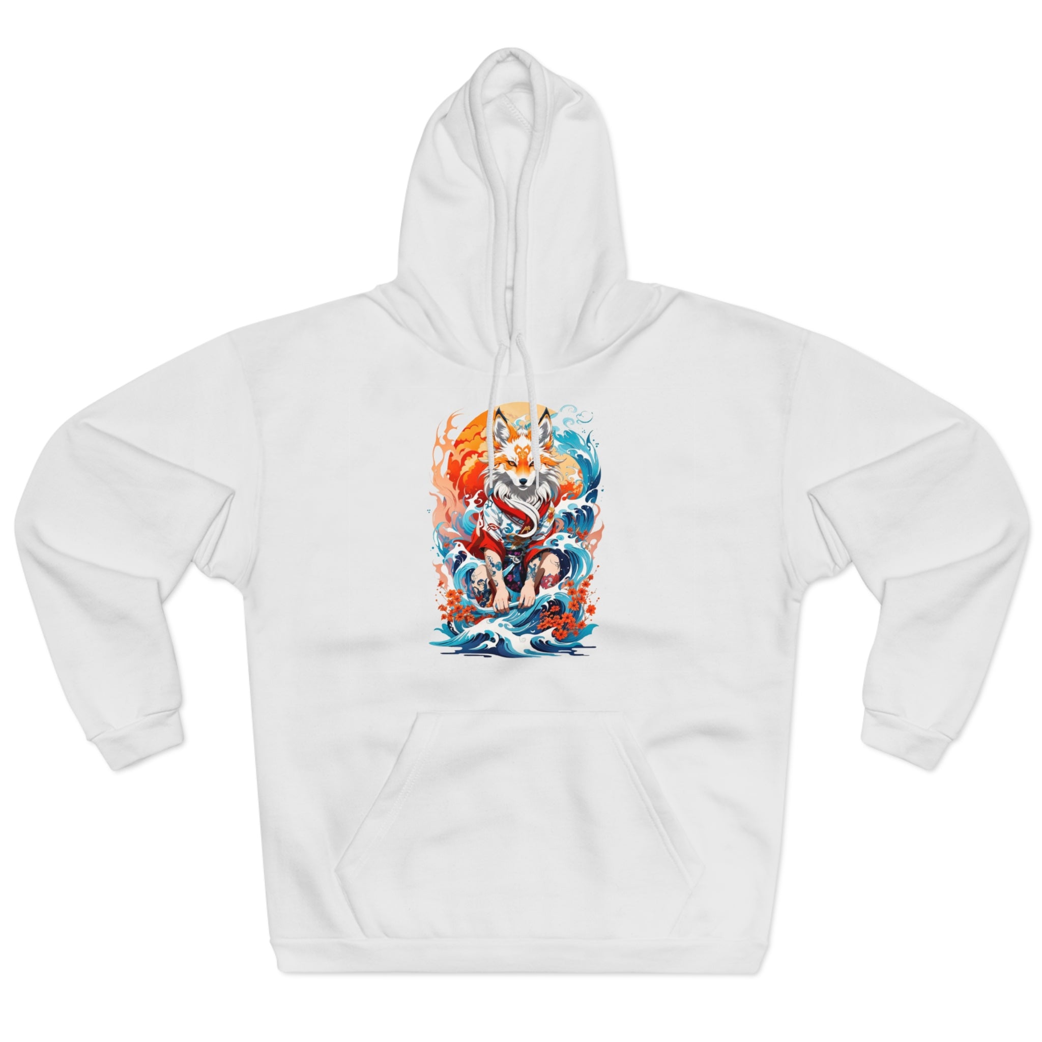KITSUNE Unisex Hoodie Sweatshirt
