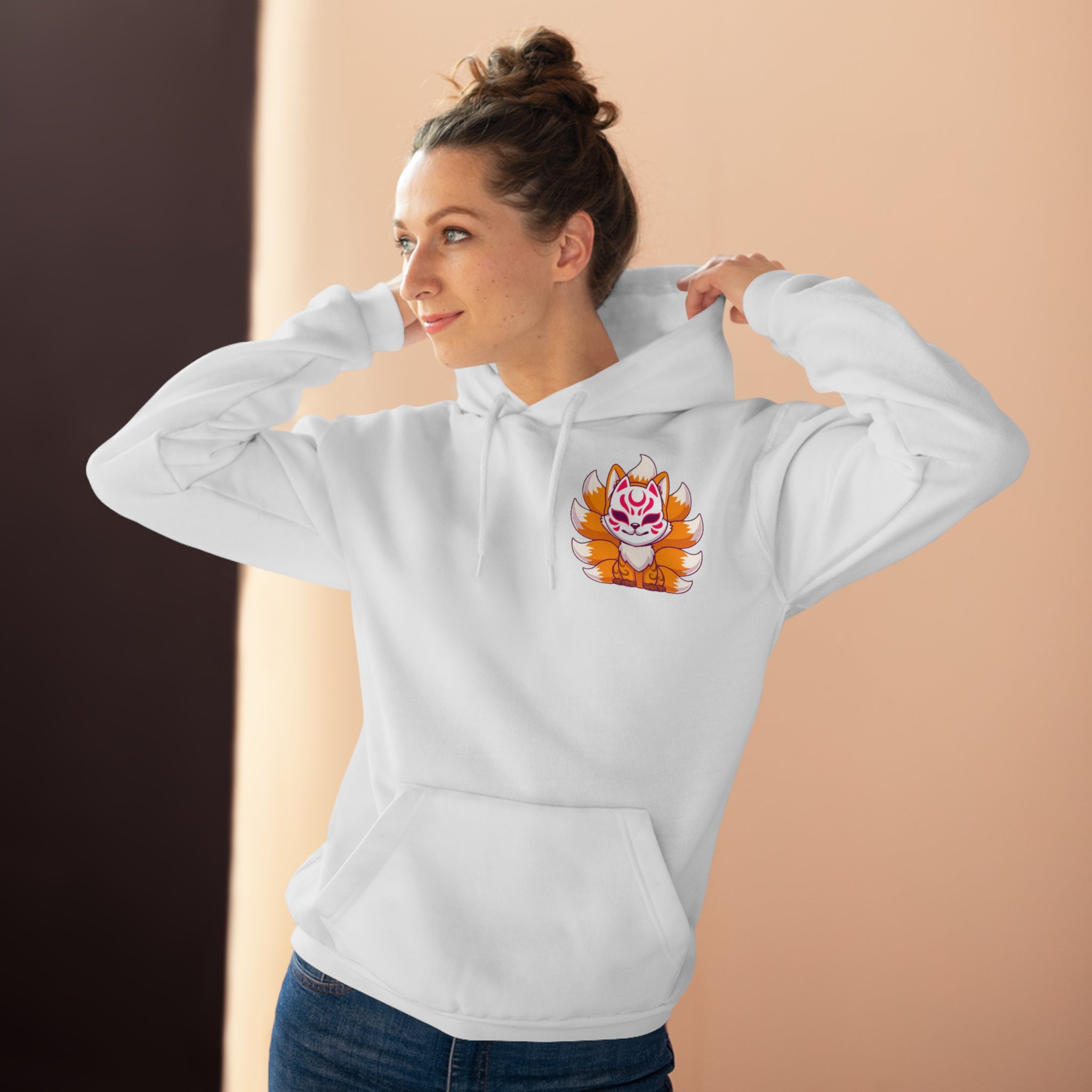 KITSUNE Unisex Hoodie Sweatshirt