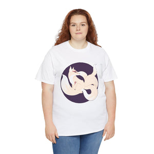 Kitsune Tee Shirt - Unisex Heavy Cotton