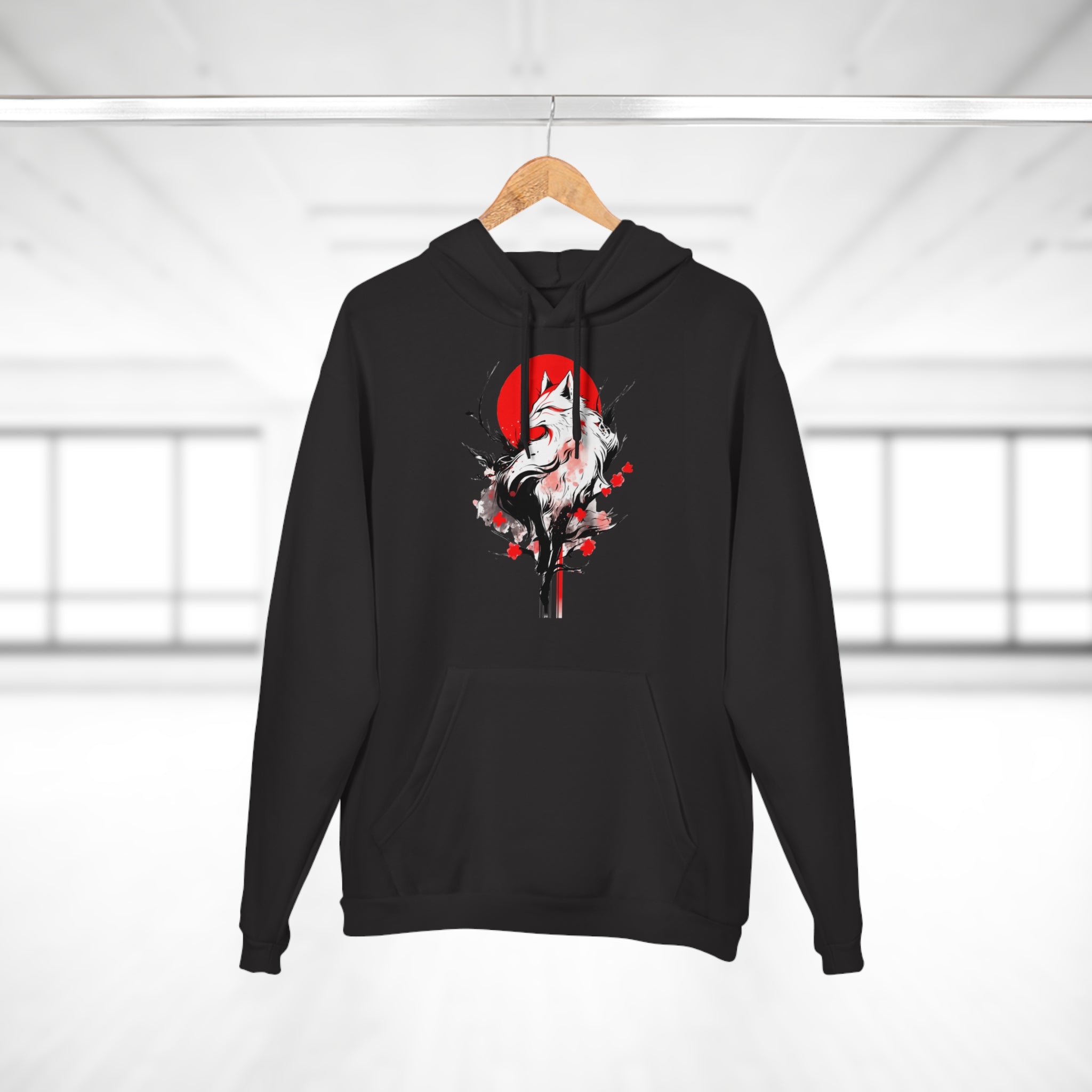 KITSUNE Unisex Hoodie Sweatshirt