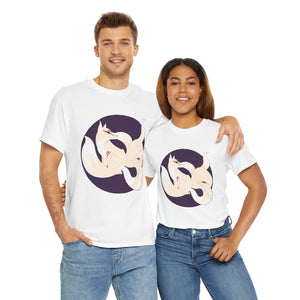 Kitsune Tee Shirt - Unisex Heavy Cotton